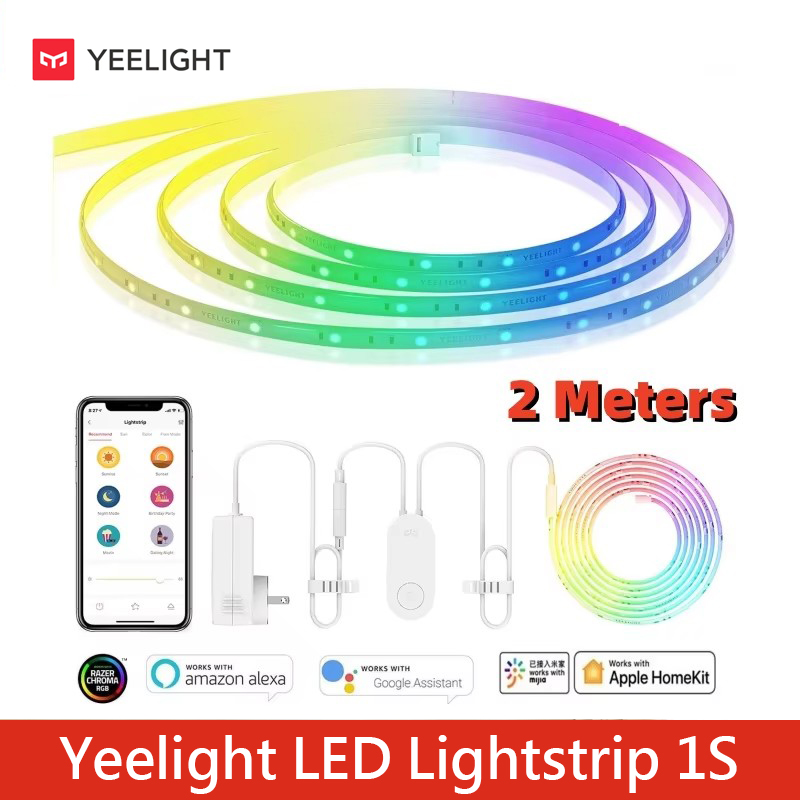 Yeelight Light Lightstrip - グローバル版 Yeelight スマートLEDライトストリップ 1S RGB カラフル