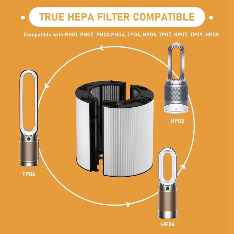 Dyson、空気清浄機用hepaフィルター交換、dyson  - Dyson Fan Tp07 のレビューと価格