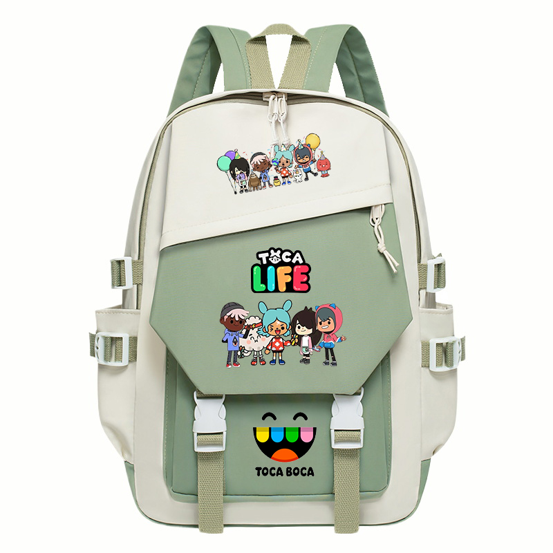 Toca Life World プリントバックパック子供スク - Korean Lifestyle Student のレビューと価格