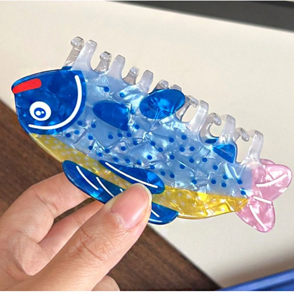 ヘアピン 海の動物 ヘアクリップ 金魚 PVC 海洋生物 魚 - Korean Lifestyle & Kids Boutique Photos のレビューと価格