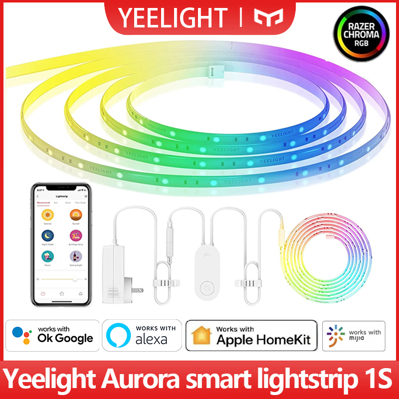 グローバル版 Yeelight LEDスマートストリップ 1 - Yeelight Light Lightstrip のレビューと価格