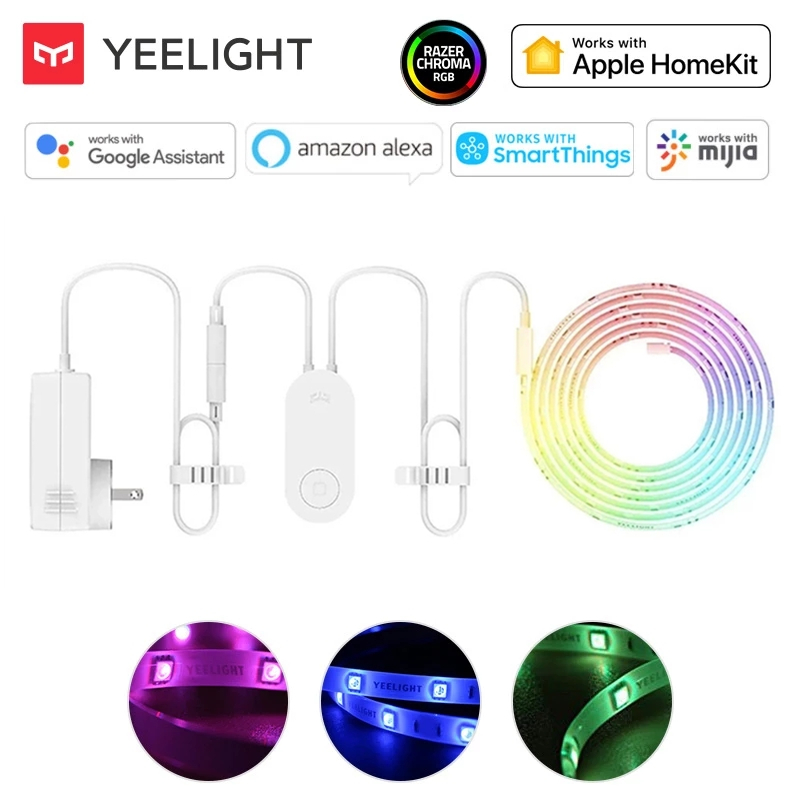 グローバル版 Yeelight Aurora スマートライト - Yeelight Light Lightstrip のレビューと価格